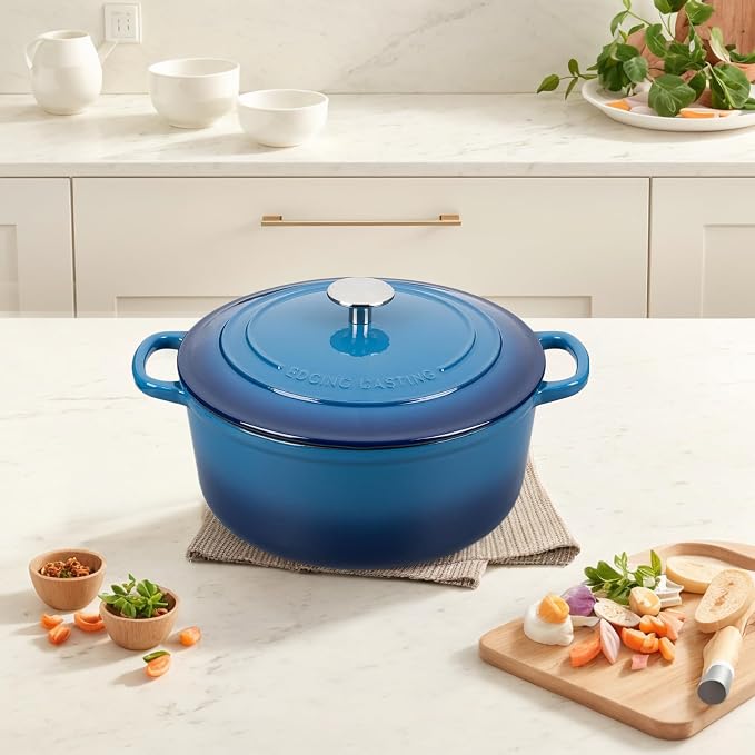 EDGING CASTING Enameled Cast Iron Dutch Oven Pot - Image 9