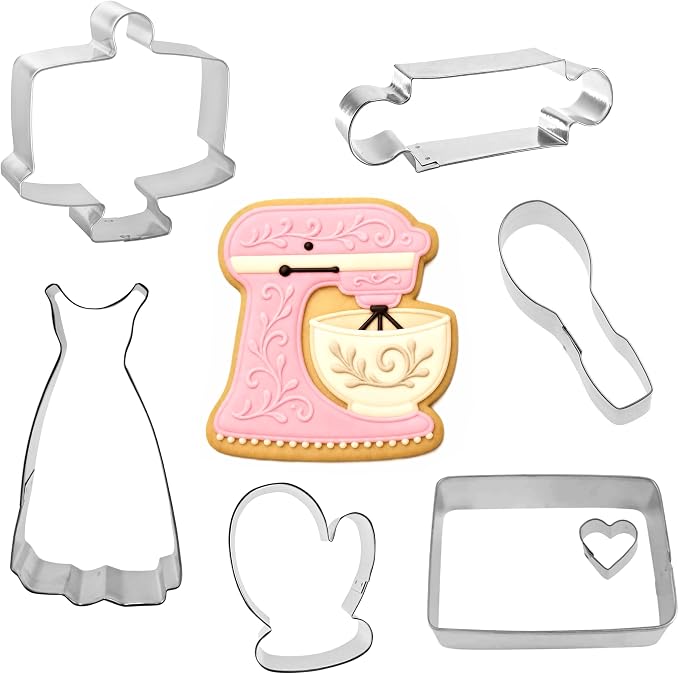 Baking Cookie Cutter 8 Piece Set from The Cookie Cutter Shop by TheCookieCutterShop