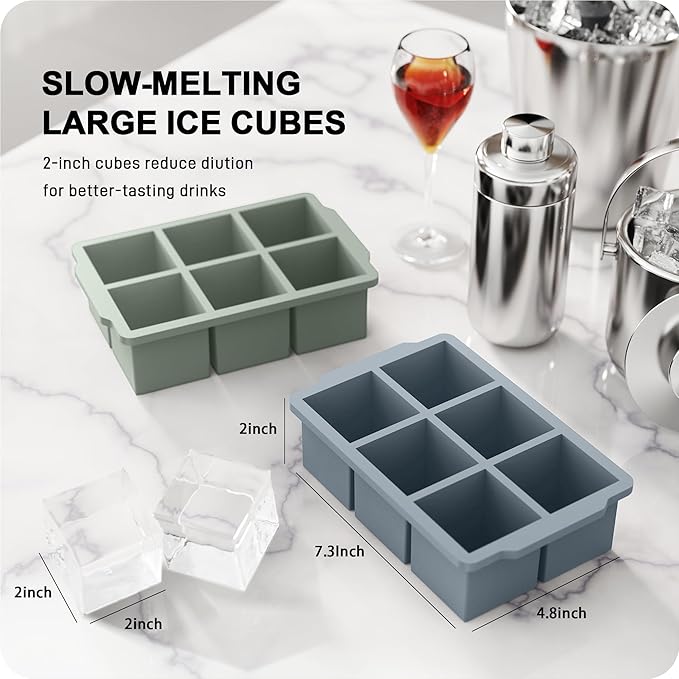 VLM 3 Packs Large Ice Cube Molds - Image 2
