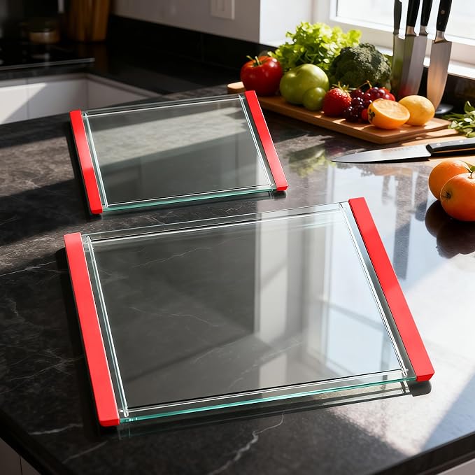 Tempered Glass Cutting Board Set - Image 3