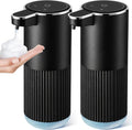 RYTOXILO Automatic Foaming Soap Dispenser, 2 Pack Black Touchless Foam Hand by RYTOXILOBrightenUpYourHome