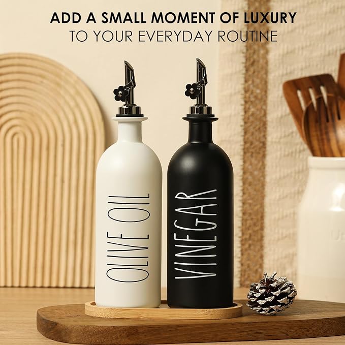 HOMCDALY 16oz Olive Oil Dispenser Bottles - Image 7