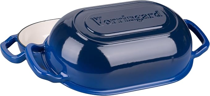 VORRINGARD Enameled Cast Iron Sourdough Bread Oven, Dutch Oven, Loaf Cast Iron - Image 4