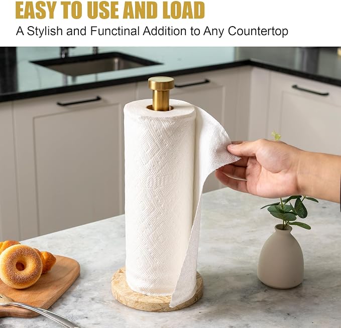 Koville Paper Towel Holder Countertop, Standing Paper Roll Holder - Image 7