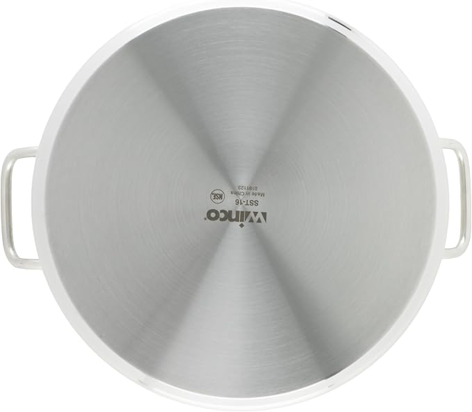 Winware Stainless Steel 16 Quart Stock Pot - Image 5