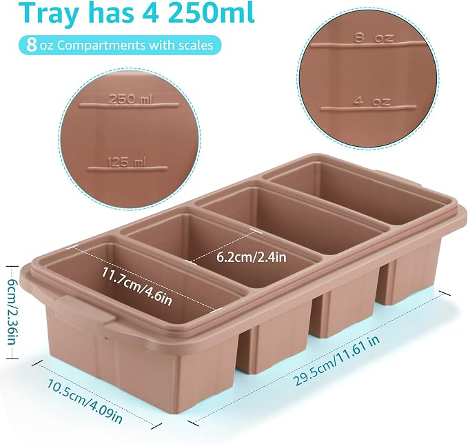 Ztomine Silicone Freezer Tray - Image 7