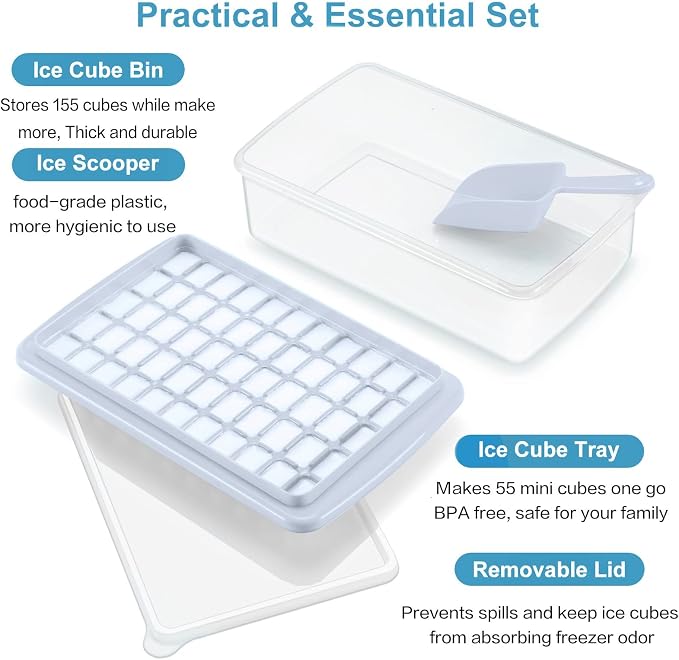 Ice Cube Maker Trays for Freezer - Image 4