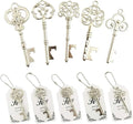 WODEGIFT 50pcs Vintage Skeleton Key Bottle Opener, Bridal Shower Favors by WODEGIFT
