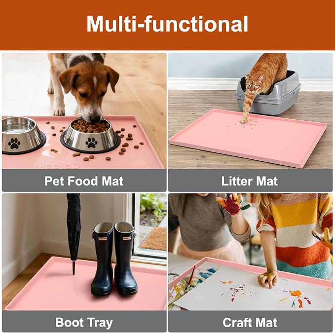 ukeetap Extra Thick Silicone Mat Waterproof - Image 8