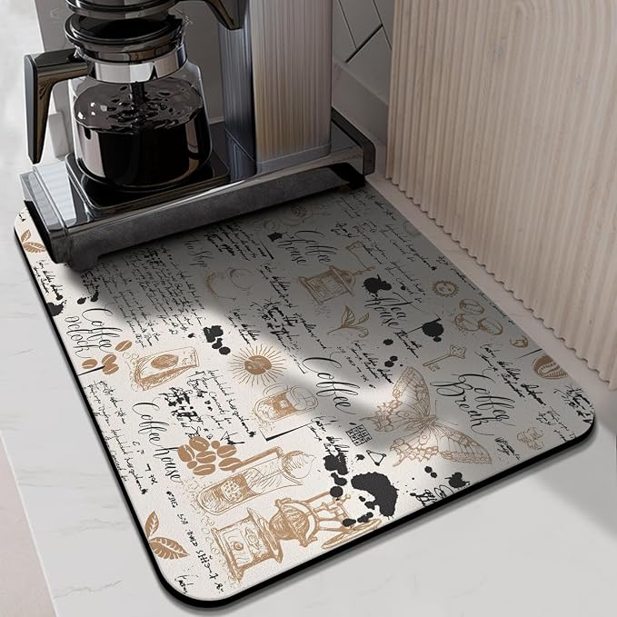 Absorbent Coffee Bar Mat - Image 2