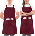 Utopia Kitchen 2 Pack Bib Apron, Adjustable by UTOPIAKITCHEN