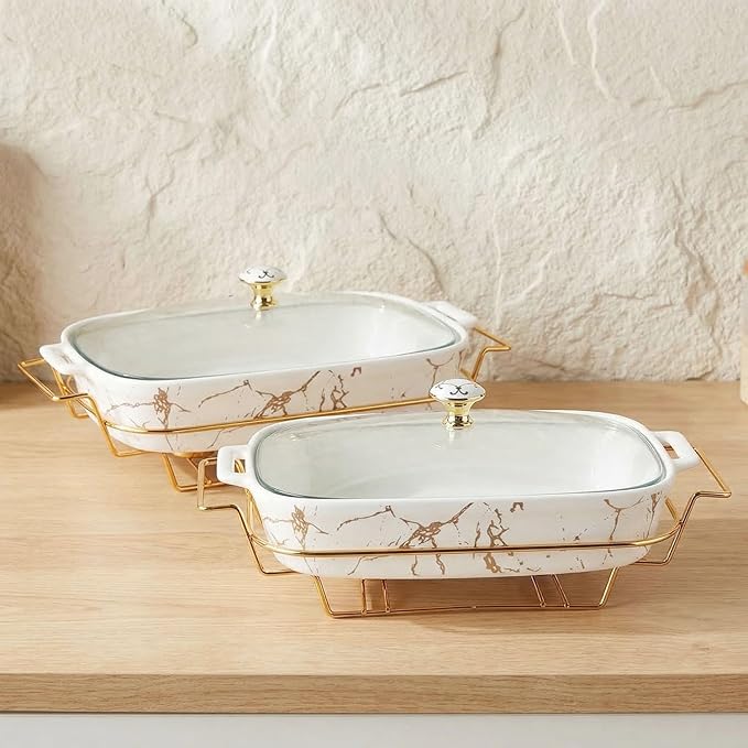 13" x 9" Ceramic Casserole Dish - Image 6