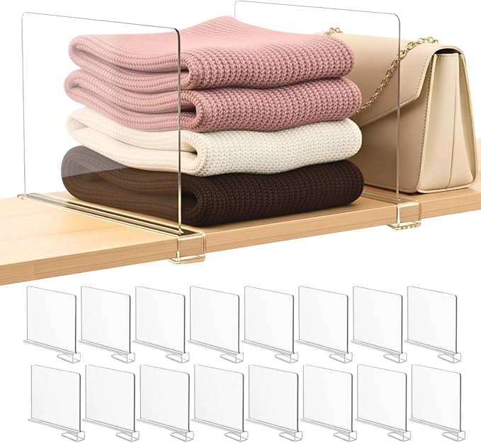SortNStore Shelf Dividers Purse Organizer by SortNStore