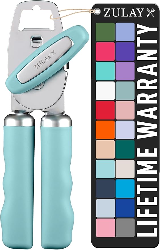 Zulay Kitchen Heavy Duty Stainless Steel Can Opener Manual by ZulayKitchen