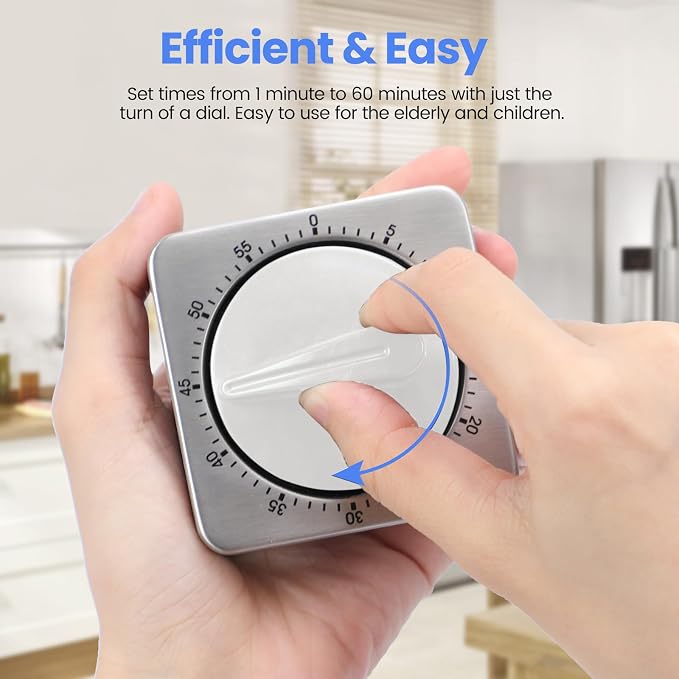Kitchen Timers for Cooking, Chef Cooking Timer Clock - Image 7