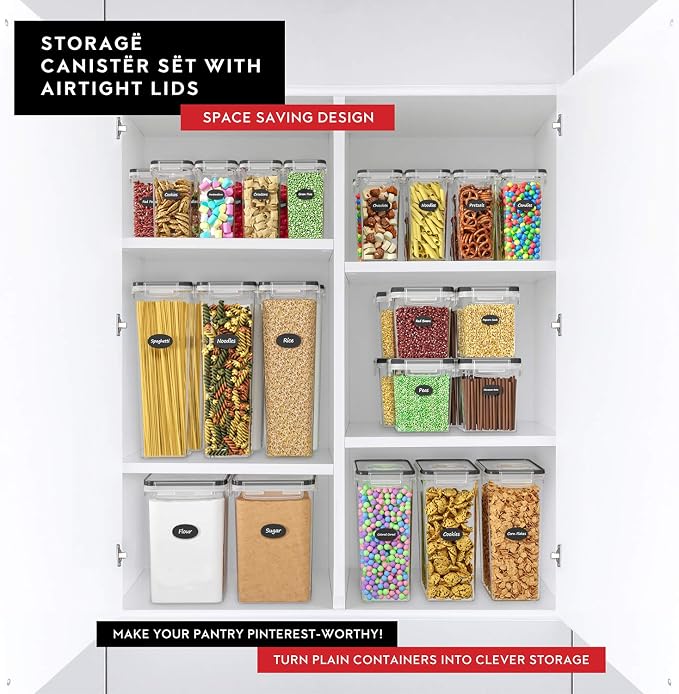 DWËLLZA KITCHEN Airtight Food Storage Container Set - Image 2