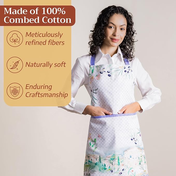 Maison d' Hermine 100% Cotton Apron - Image 4