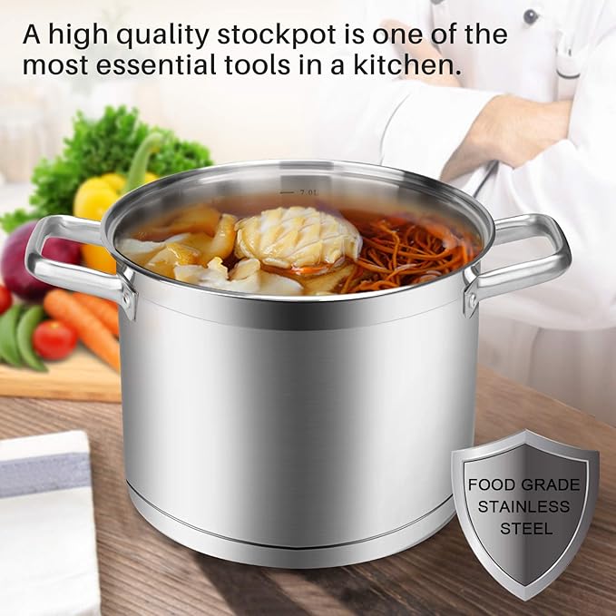 Duxtop Professional Stainless Steel Cookware Induction Ready Impact-bonded - Image 4