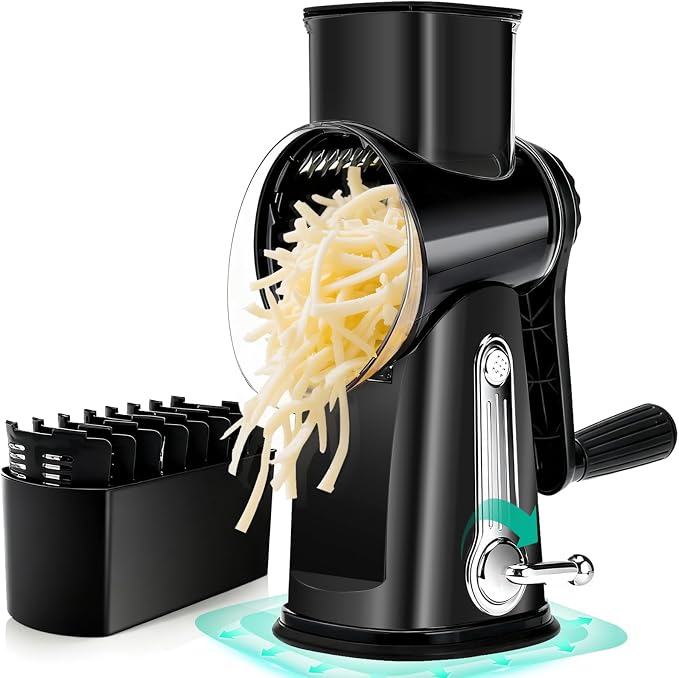 Rotary Cheese Grater Hand Crank by EVUCBEITS