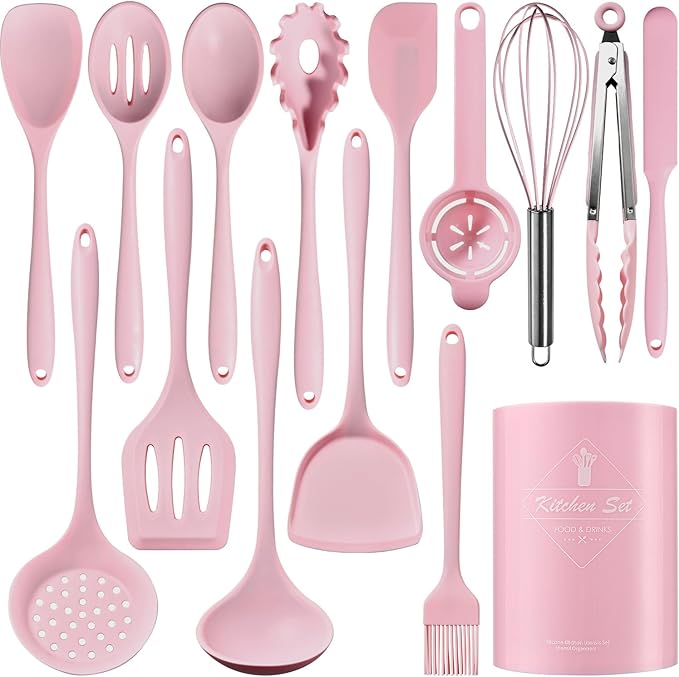 Silicone Kitchen Utensils Set by Unknown