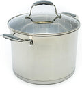 David Burke Stature Stainless Steel 8-Quart Stock Pot by David+Burke