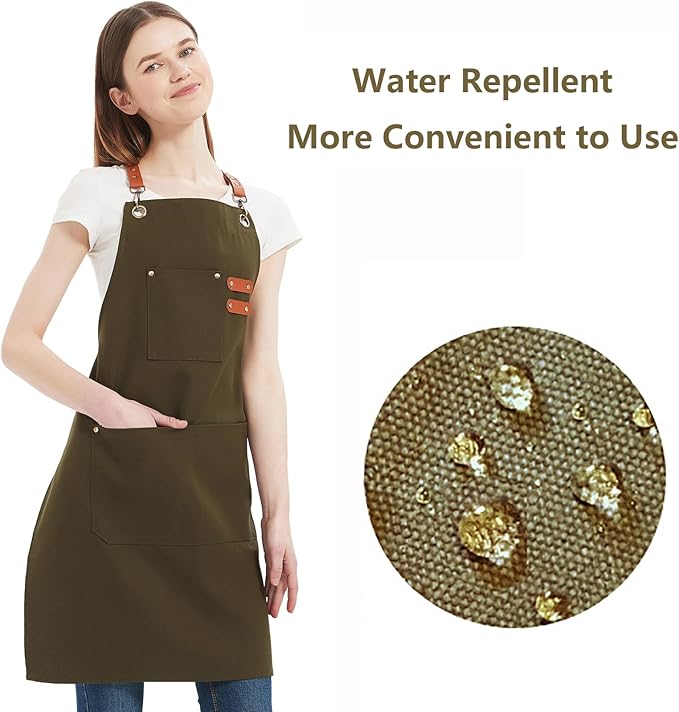 AFUN Chef Aprons for Women Men - Image 3