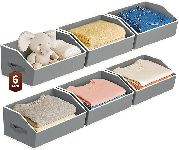 Homsorout Large Closet Organizers and Storage Bins by Homsorout