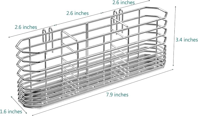 NiuYichee 304 Stainless Steel Utensil Holder, Dish Drying Rack, kitchen Utensil - Image 3