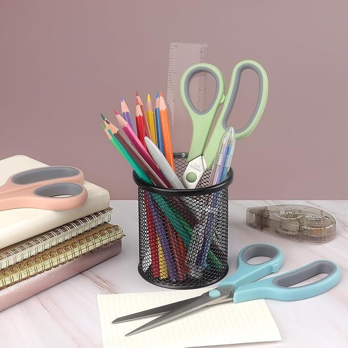 Scissors 8.5 Inch scissors all purpose Bulk Set of 3, Scissors - Image 7
