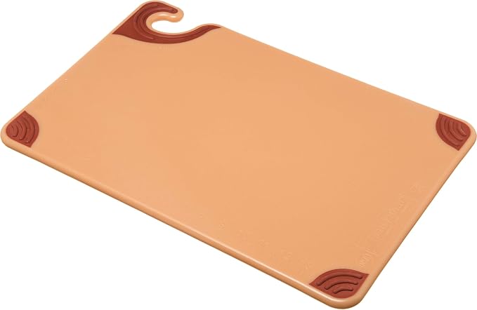 San Jamar Saf-T-Grip Plastic Cutting Board by CarlisleFoodServiceProducts