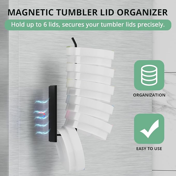 Magnetic Stanley Cup Holder for Refrigerator, Water Bottle Organizer for - Image 4