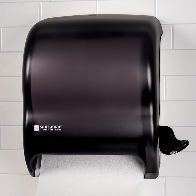 San Jamar Classic Element Paper Towel Dispenser Wall-Mounted Commercial Roll - Image 9