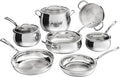 Cuisinart 12-Piece PureClad™ Triple-Ply Stainless Steel Cookware Set by Cuisinart