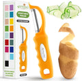Spring Chef Premium Swivel Vegetable Peeler, Soft Grip Handle and Ultra Sharp by SpringChef