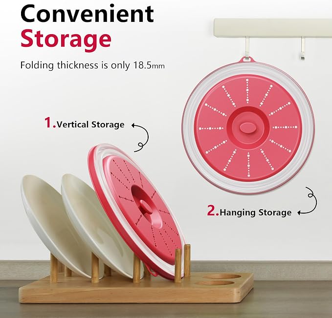 WVM Microwave Splatter Cover Vented - Image 4