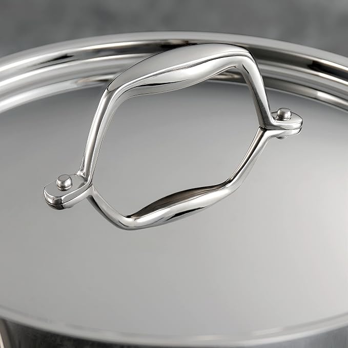 Tramontina Signature Tri-Ply Clad Stainless Steel 10-Piece Cookware Set - Image 6