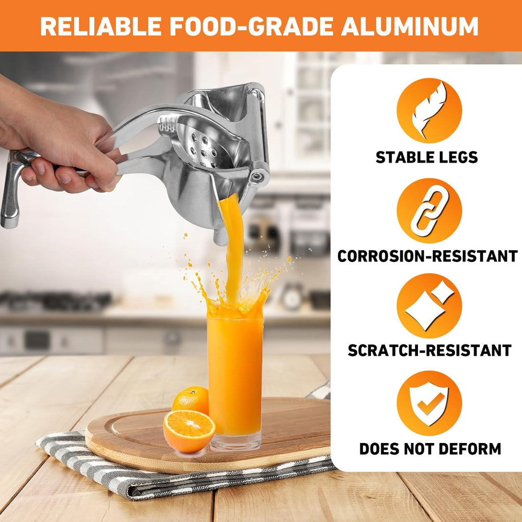 Hand Juicer Squeezer, Heavy Duty Fruit Juice Squeezer Handheld, Manual