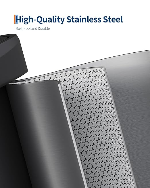 Garvee 16 gal / 60 L Stainless Steel Trash Can - Image 3