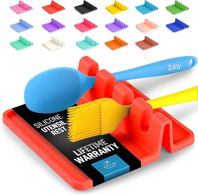 Zulay Kitchen Silicone Utensil Rest by ZulayKitchen