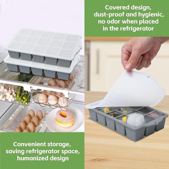 FANYITY Silicone Ice Cube Tray - Image 4