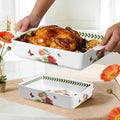 ACMLIFE Ceramic Casserole Dish Set, Ceramic Baking Dish by ACMLIFE