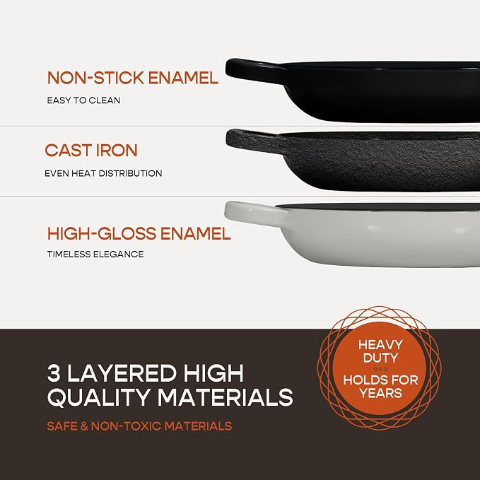 Krustic Enameled Cast Iron Dutch Oven - Image 3