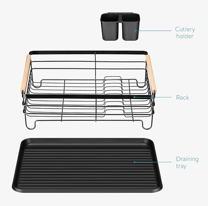 Navaris Dish Drainer Rack - Image 5