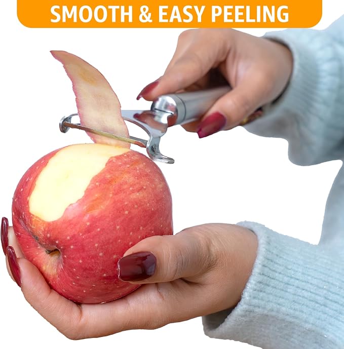 Potato Peeler Stainless Steel, Y Peeler Multifunctional Vegetable Peeler - Image 5