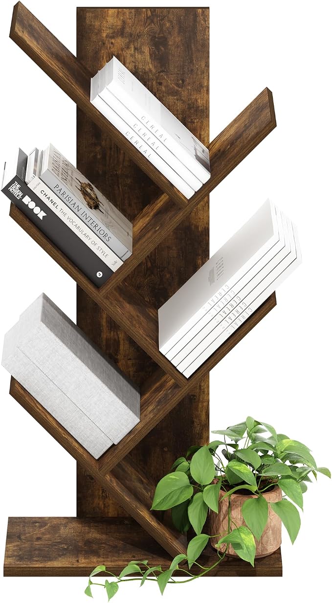 Furinno Tree Book Shelf, 5-Tier Bookshelf - Image 6