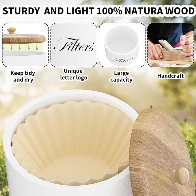 Wooden Coffee Filter Holder - Image 6