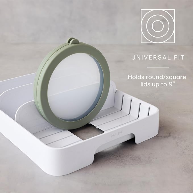 YouCopia StoraLid Adjustable Food Container Lid Organizer - Image 4