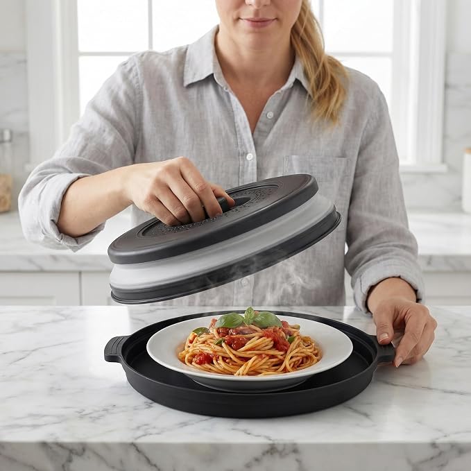 Microwave Food Cover With Handle - Image 6