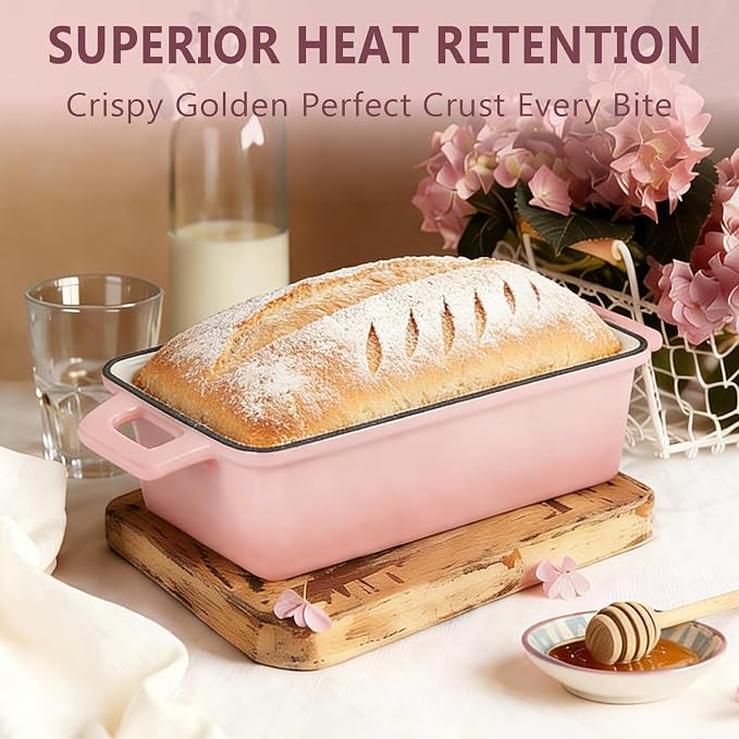 Wildone Enameled Cast Iron Bread Loaf Pan - Image 6