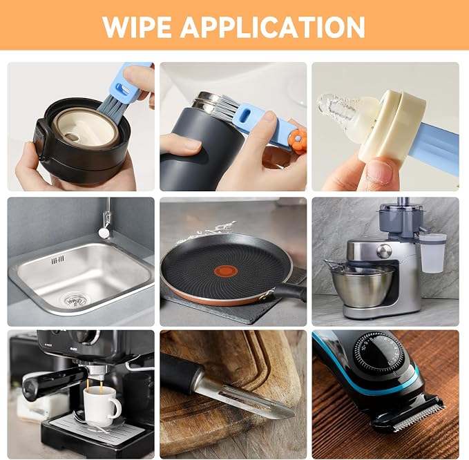 3 in 1 Cup Lid Gap Cleaning Brush Set, Cup Lid Gap Cleaner, Home Kitchen - Image 7